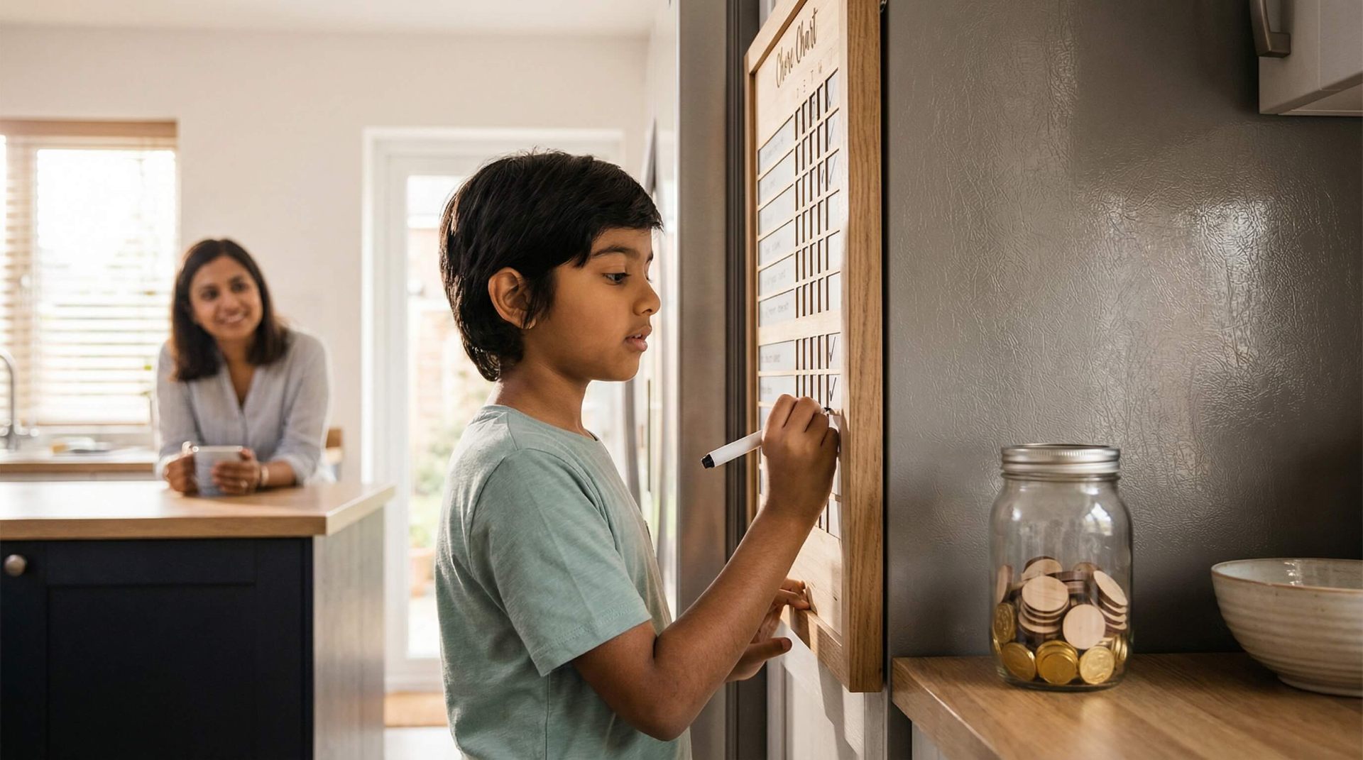 How to Use a Chore Chart With Token Rewards: Building a System That Lasts